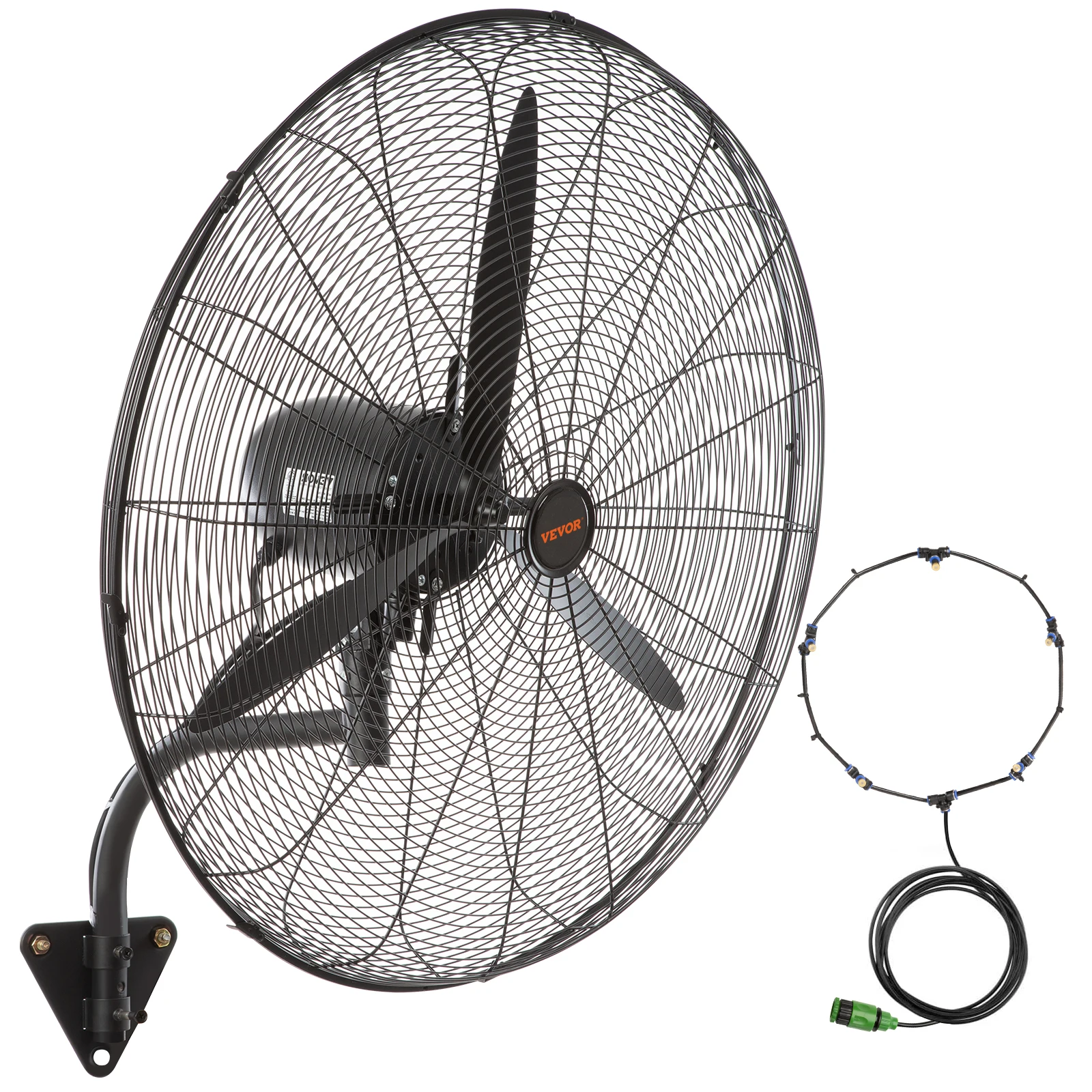 SucceBuy 4 Sizes Wall-Mount Misting Fan 3-speed IP44 Oscillating Wall Fan Max. 9500 CFM Wall Mounted Fan for Home Summer
SucceBuy 4 Sizes Wall-Mount Misting Fan 3-speed IP44 Oscillating Wall Fan Max. 9500 CFM Wall Mounted Fan for Home Summer