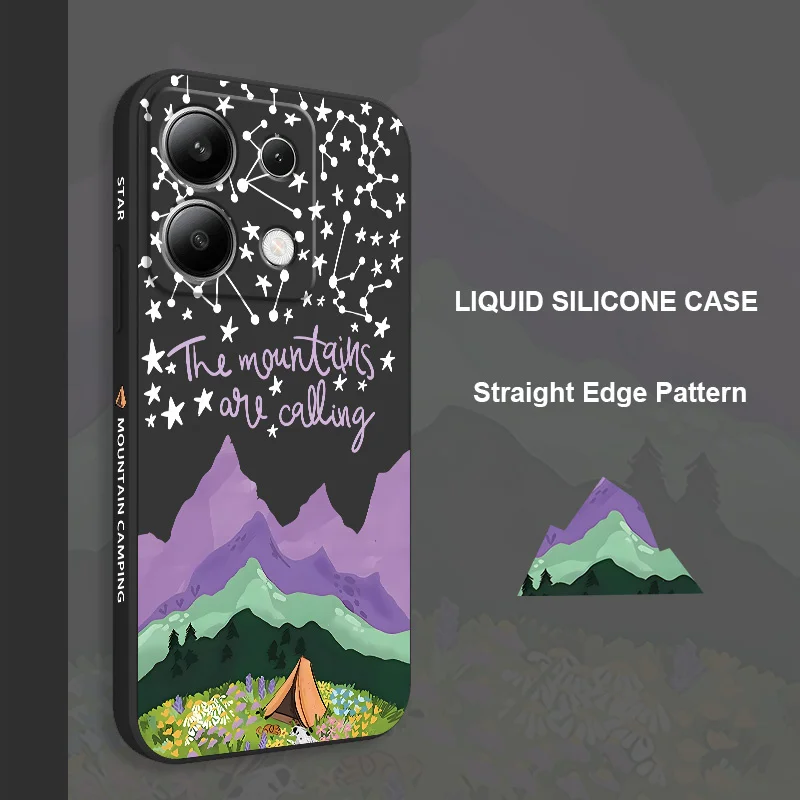 Starry Sky Camping Phone Case For Xiaomi Redmi Note 14 13 12 12S 11 11S 10 10S 9 9S 14C Pro Plus 4G 5G Liquid Silicone Cover
Starry Sky Camping Phone Case For Xiaomi Redmi Note 14 13 12 12S 11 11S 10 10S 9 9S 14C Pro Plus 4G 5G Liquid Silicone Cover