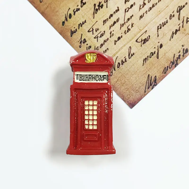 London, UK, Small Cartoon Telephone Booth Magnetic Fridge Sticker High-Value Decoration Gift Travel Souvenir
London, UK, Small Cartoon Telephone Booth Magnetic Fridge Sticker High-Value Decoration Gift Travel Souvenir