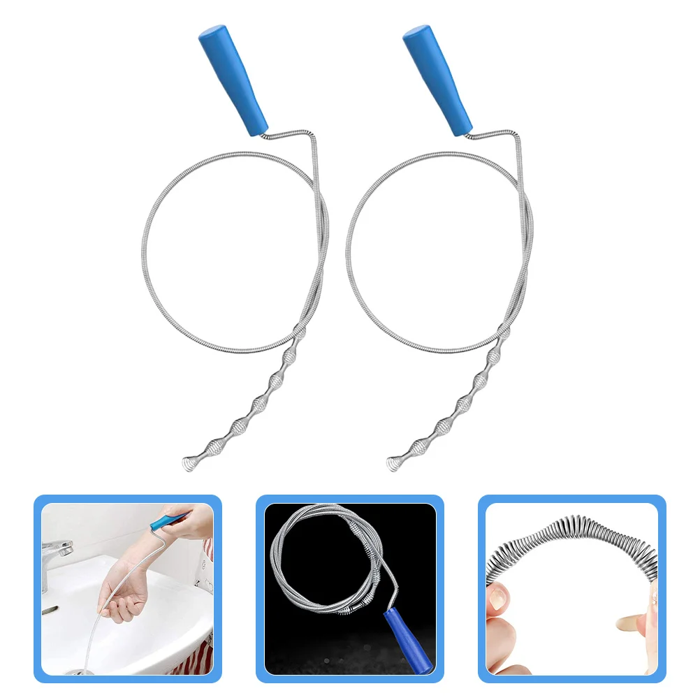 2Pcs Drain Cleaning Tool Set Clog Remover Flexible Grabber Claw Sink Unblocker Durable Pipeline Dredging Drain
2Pcs Drain Cleaning Tool Set Clog Remover Flexible Grabber Claw Sink Unblocker Durable Pipeline Dredging Drain