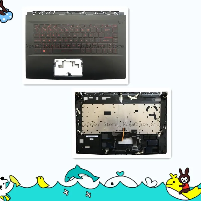 Новый верхний чехол для упора для рук GF63 8RC 8RD MS-16R1 MS-16R1 с клавиатурой с подсветкой
Новый верхний чехол для упора для рук GF63 8RC 8RD MS-16R1 MS-16R1 с клавиатурой с подсветкой