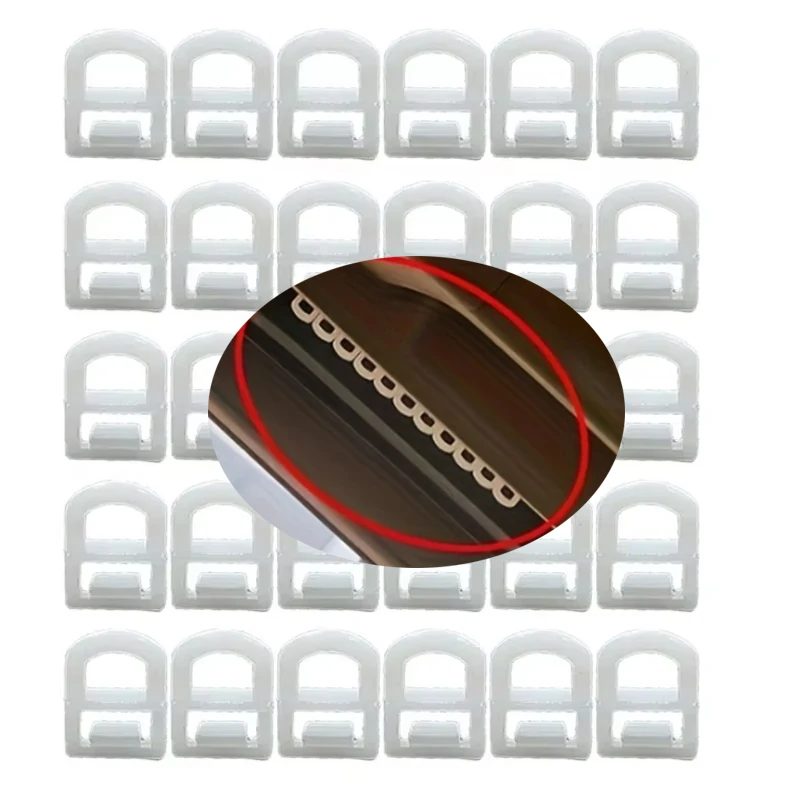 40pcs Car Window Plastic Clips Hanging Ring Hook Plastic Buckle For Track Sliding Ball Auto Curtains Fastener & Clips Buckle
40pcs Car Window Plastic Clips Hanging Ring Hook Plastic Buckle For Track Sliding Ball Auto Curtains Fastener & Clips Buckle