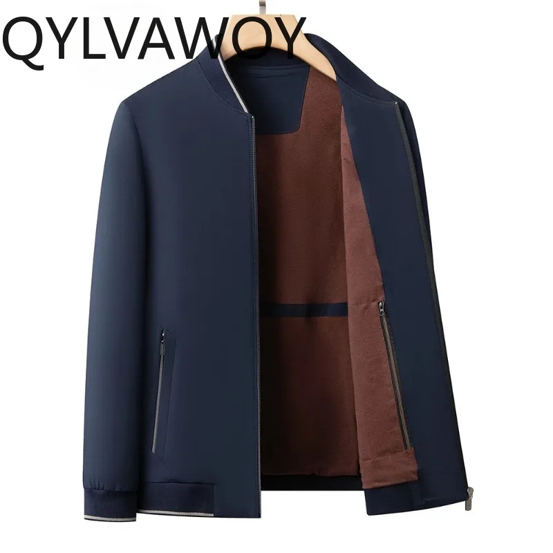 QYLVAWOY Spring Autumn Man Jacket New Coats for Man Stand Collar Jackets Thin Tops Jackets for Man Jaqueta Masculina Business
QYLVAWOY Spring Autumn Man Jacket New Coats for Man Stand Collar Jackets Thin Tops Jackets for Man Jaqueta Masculina Business