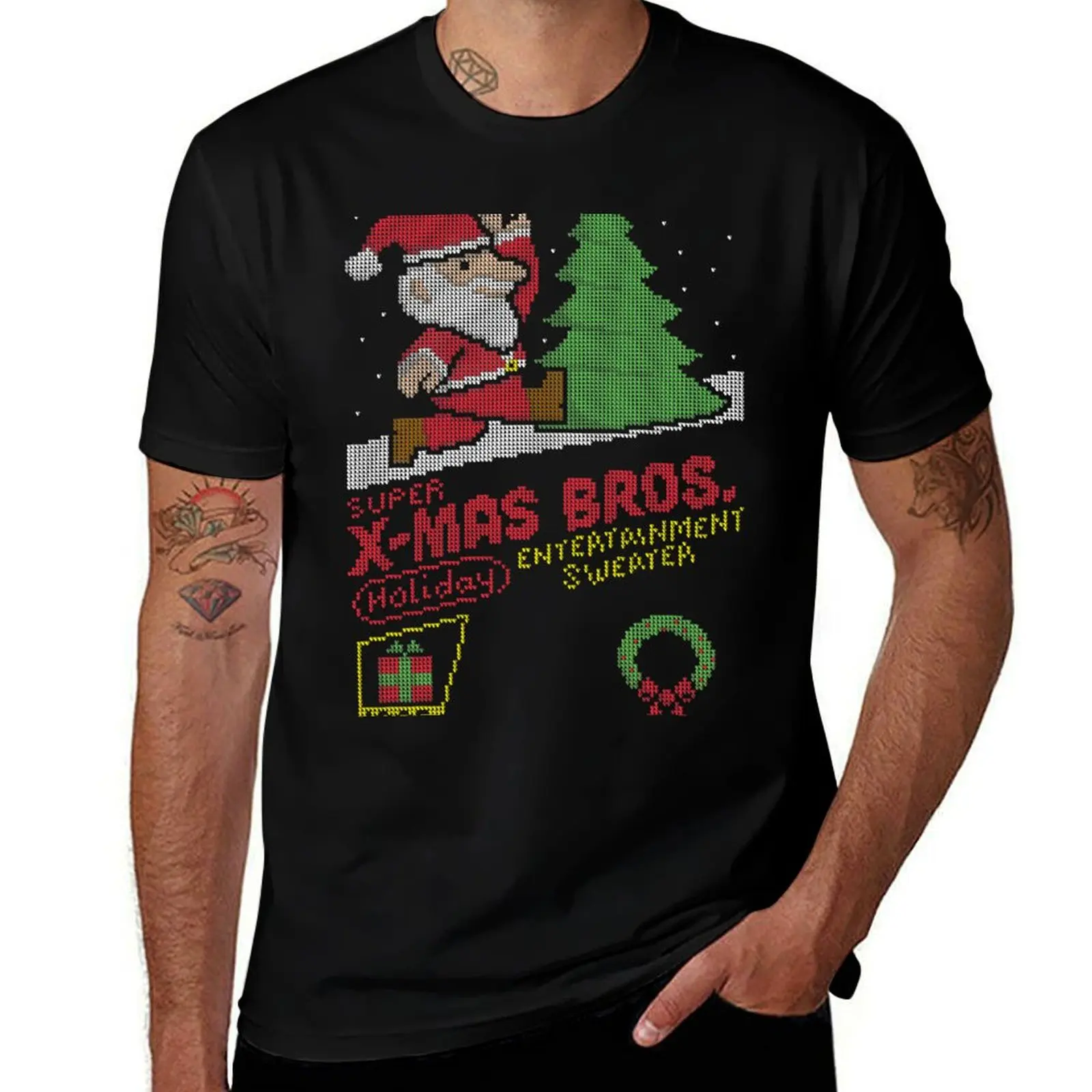 Super X-Mas Bros T-Shirt t shirts for man pack white t shirts for man graphic funny anime t shirts oversize T-shirt
Super X-Mas Bros T-Shirt t shirts for man pack white t shirts for man graphic funny anime t shirts oversize T-shirt