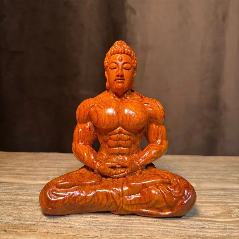 Hand carved solid wood muscle Buddha statue home decoration creative gifts handicrafts sculptures Feng Shui accessories
Hand carved solid wood muscle Buddha statue home decoration creative gifts handicrafts sculptures Feng Shui accessories