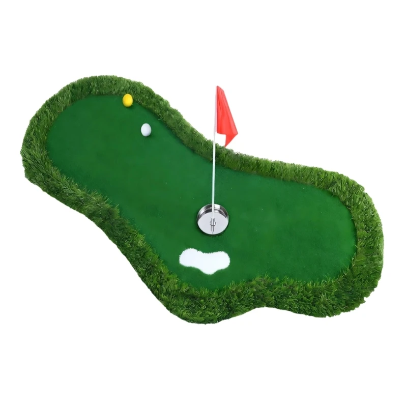 Floating Golf Practice Mat With Cup And Flag For Pool Water Sports 65X120cm strong Base Simulated Grass 24BD
Floating Golf Practice Mat With Cup And Flag For Pool Water Sports 65X120cm strong Base Simulated Grass 24BD