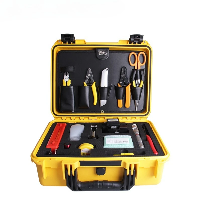 Optical cable construction toolbox, optical fiber cutting knife, horizontal and vertical stripping and welding tool
Optical cable construction toolbox, optical fiber cutting knife, horizontal and vertical stripping and welding tool
