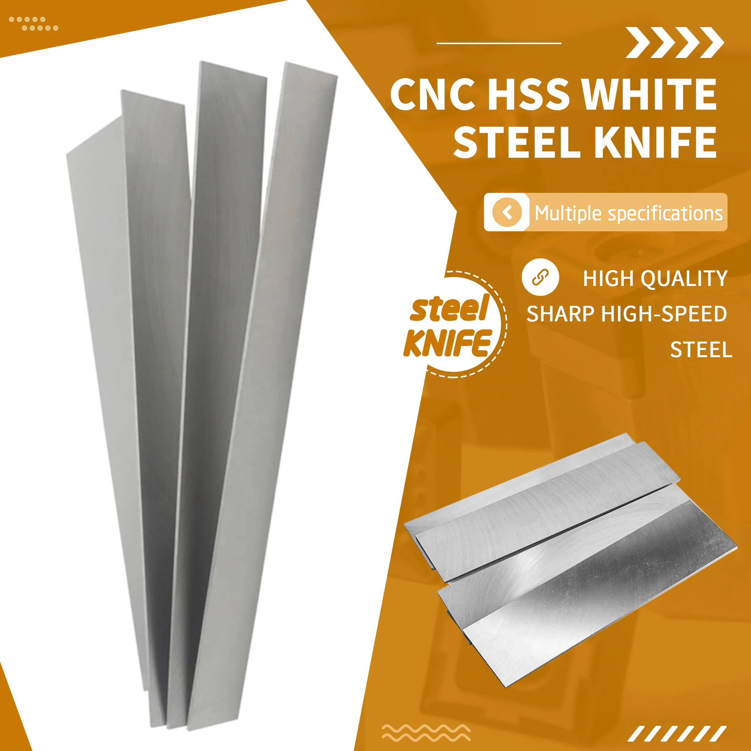 14x100x300mm HSS White Steel Knife Tool Embryo Long Strip Steel High Toughness Turning Tools DIY Tool Woodworking High Quality
14x100x300mm HSS White Steel Knife Tool Embryo Long Strip Steel High Toughness Turning Tools DIY Tool Woodworking High Quality