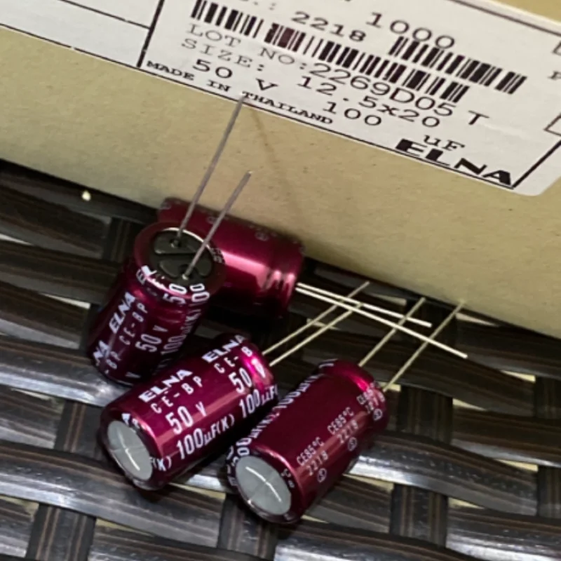 5PCS-30PCS 100UF 50V Japan Ina ELNA Poleless Capacitor 50V100UF 12.5 * 20 RBD Purple Robe
5PCS-30PCS 100UF 50V Japan Ina ELNA Poleless Capacitor 50V100UF 12.5 * 20 RBD Purple Robe