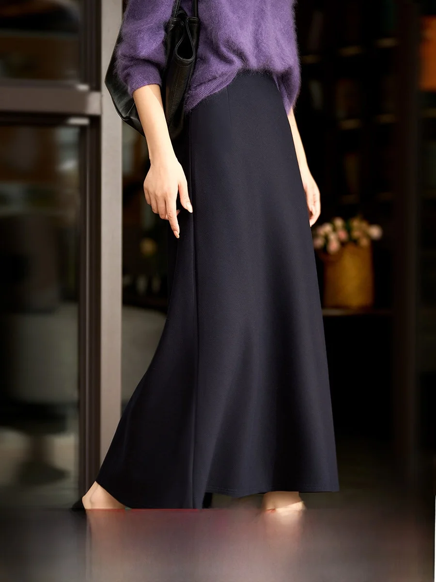 Autumn A-Line Midi Skirt Elastic Waist Commute Versatile Slimming Loose Fit Ladies Skirts Comfortable Soft Fabric
Autumn A-Line Midi Skirt Elastic Waist Commute Versatile Slimming Loose Fit Ladies Skirts Comfortable Soft Fabric