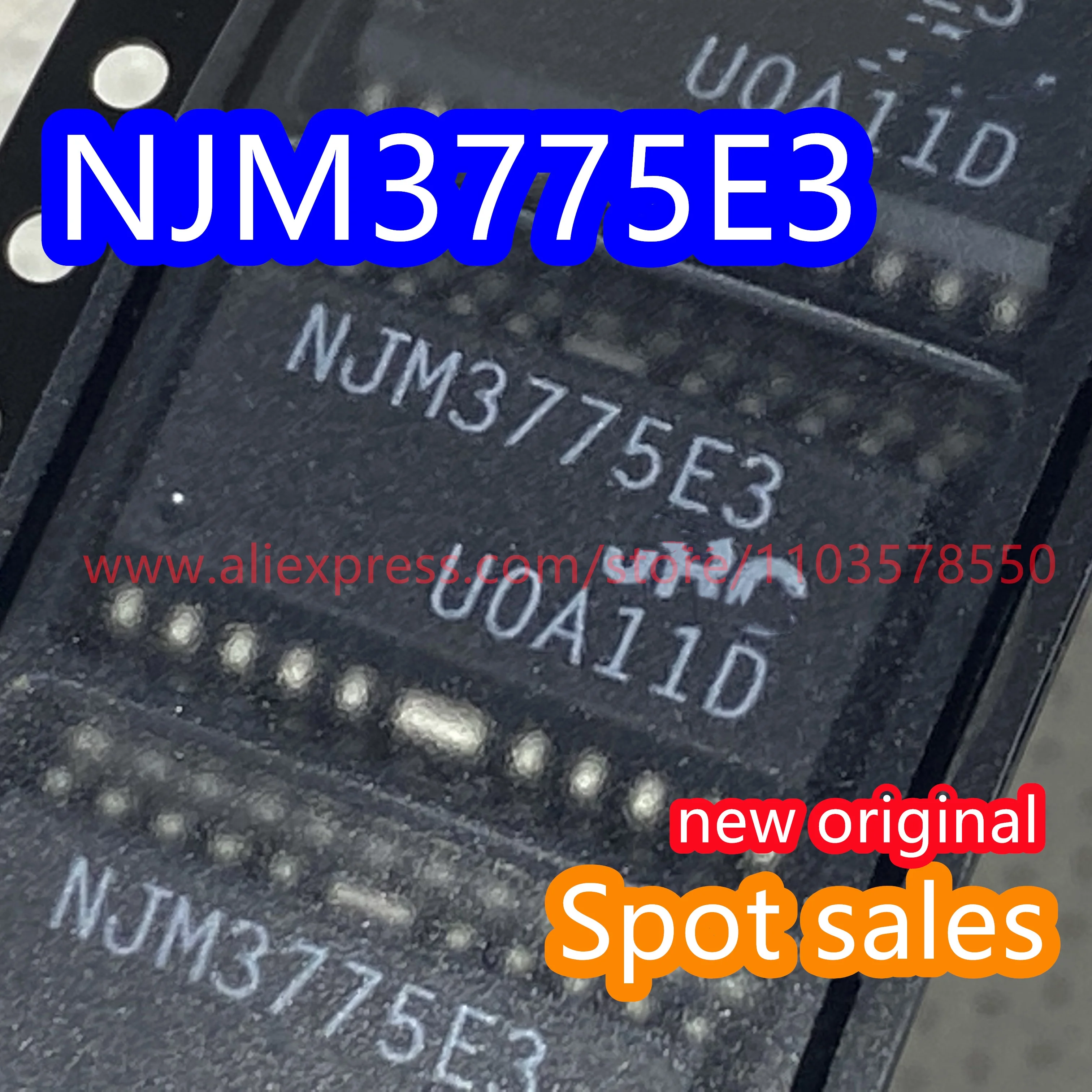 (5PCS) NJM3775E3-TE2 motor drive chip NJM3775E3 SMT SOP24 brand new JRC original
(5PCS) NJM3775E3-TE2 motor drive chip NJM3775E3 SMT SOP24 brand new JRC original