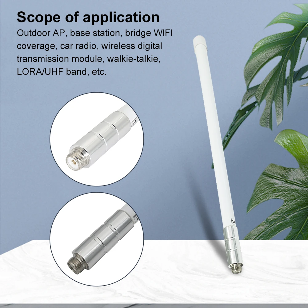 High Gain Antenna 144/430 MHz Outdoor Omni Directional Fiberglass Base Antenna PL259 Female Connector Fiberglass Antenna
High Gain Antenna 144/430 MHz Outdoor Omni Directional Fiberglass Base Antenna PL259 Female Connector Fiberglass Antenna