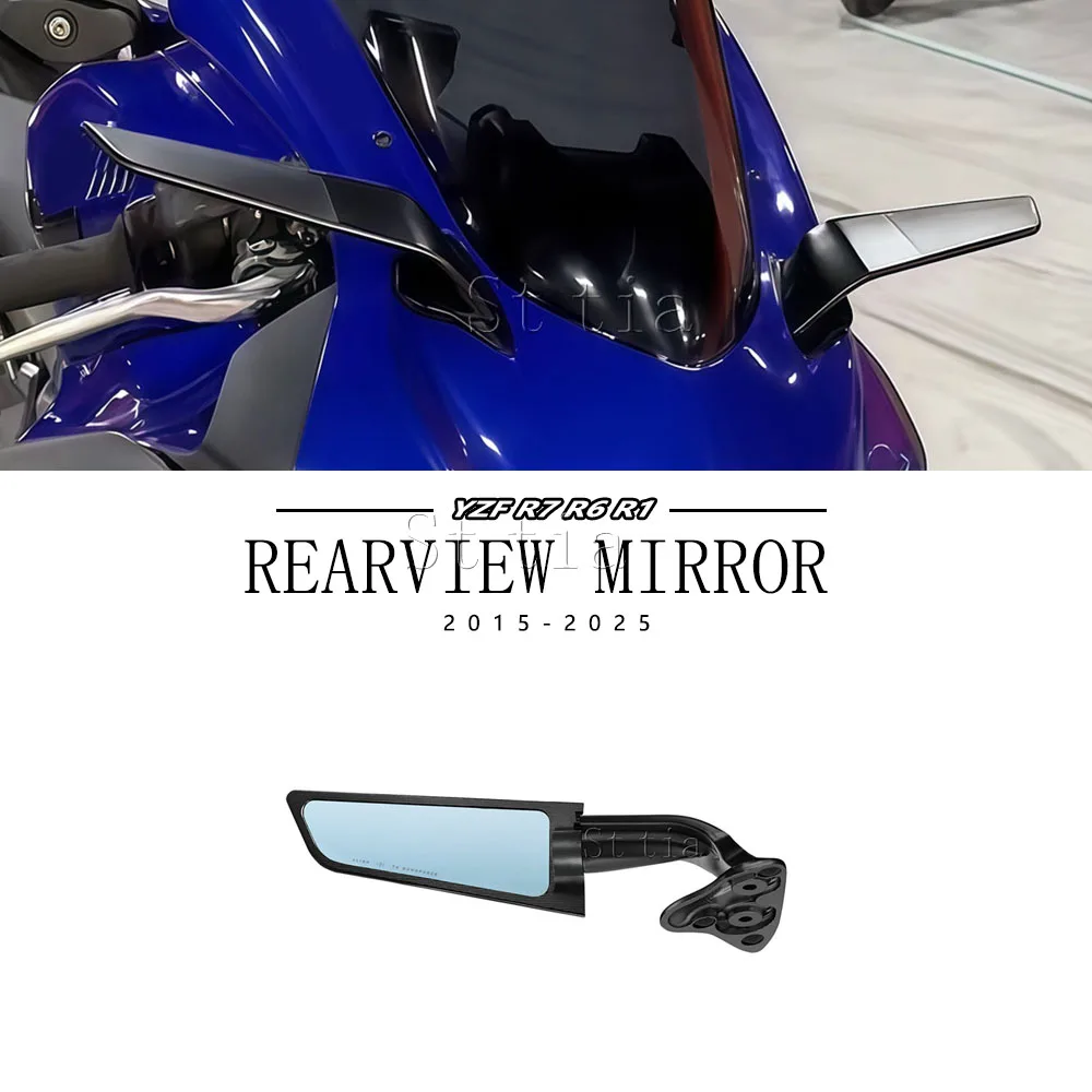 2015-2019 YZF-R1 Motorcycle New YZF-R7 YZF-R6 2015-2025 Rearview Mirror For Yamaha R1 R6 R7 Invisible Adjustable Side Mirror
2015-2019 YZF-R1 Motorcycle New YZF-R7 YZF-R6 2015-2025 Rearview Mirror For Yamaha R1 R6 R7 Invisible Adjustable Side Mirror