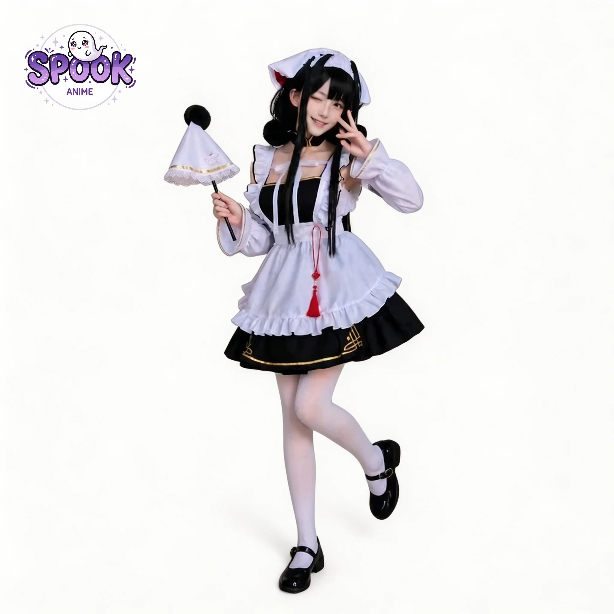 Lolita Chang Feng Student Maid Costume Azur Lane Cosplay Full Set for Women Halloween Role Play Anime Game Comic Con Outfit
Lolita Chang Feng Student Maid Costume Azur Lane Cosplay Full Set for Women Halloween Role Play Anime Game Comic Con Outfit
