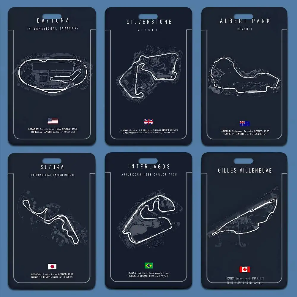 Imola Monza Monaco Track Circuit Bus Pass Card Sleeve Bank Business Work Card ID Tag Name Badge Holder Work Protector
Imola Monza Monaco Track Circuit Bus Pass Card Sleeve Bank Business Work Card ID Tag Name Badge Holder Work Protector