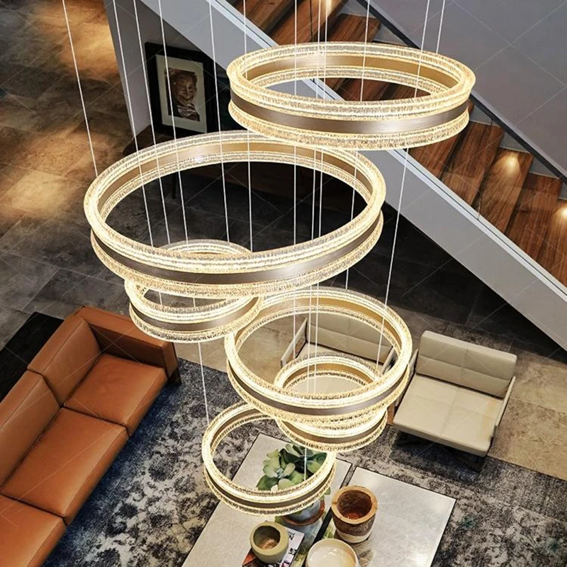 Modern luxury home decoration pendant lights, staircase pendant lights, living room pendant lights, indoor lighting
Modern luxury home decoration pendant lights, staircase pendant lights, living room pendant lights, indoor lighting