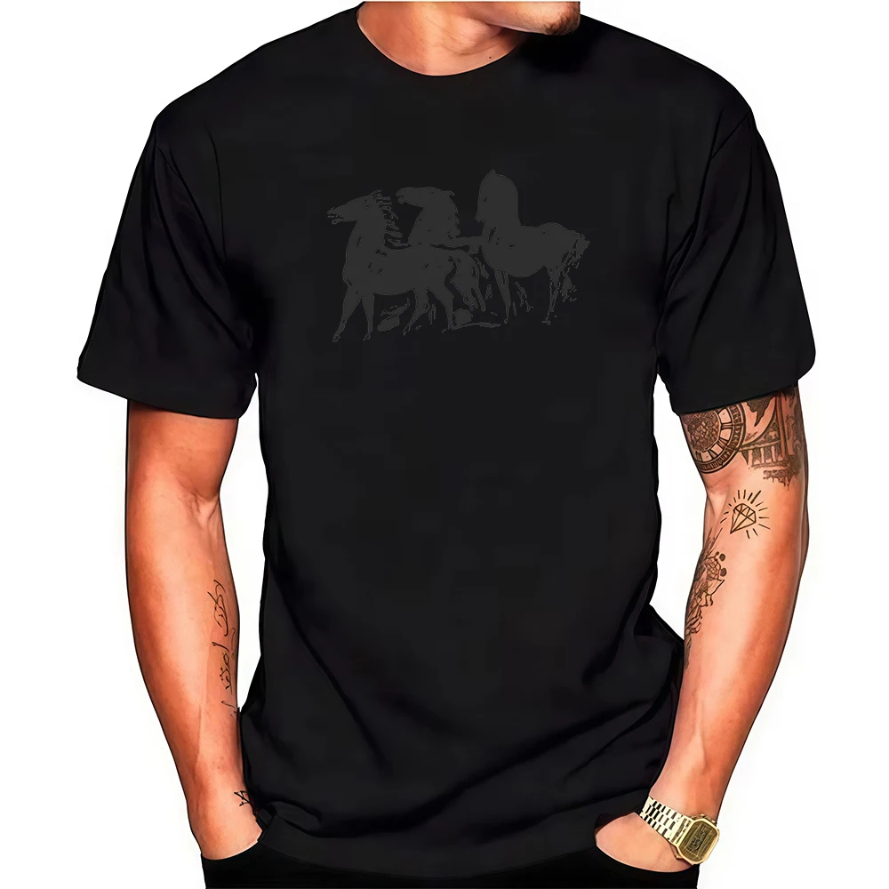 2026 New Streetwear Unisex Slim Fit Cotton Horse Print Breathable Casual Round Neck Summer Tee
2026 New Streetwear Unisex Slim Fit Cotton Horse Print Breathable Casual Round Neck Summer Tee