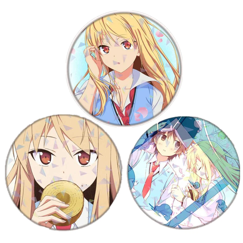 58 мм аниме Pet Girl of Sakurasou Kanda Sorata Shiina Mashiro косплей костюм значок булавка SPTE жестяная брошь Опора Xmas Gilf
58 мм аниме Pet Girl of Sakurasou Kanda Sorata Shiina Mashiro косплей костюм значок булавка SPTE жестяная брошь Опора Xmas Gilf
