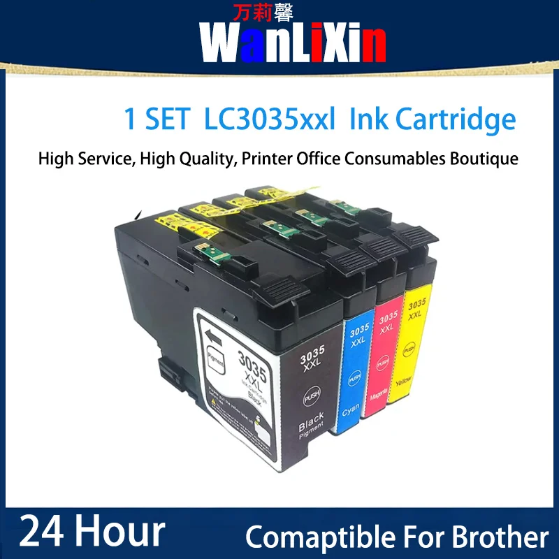 1 set lc3035 Ink Cartridge Compatible For Brother MFC-J995DW MFC-J815DW J805DW
1 set lc3035 Ink Cartridge Compatible For Brother MFC-J995DW MFC-J815DW J805DW