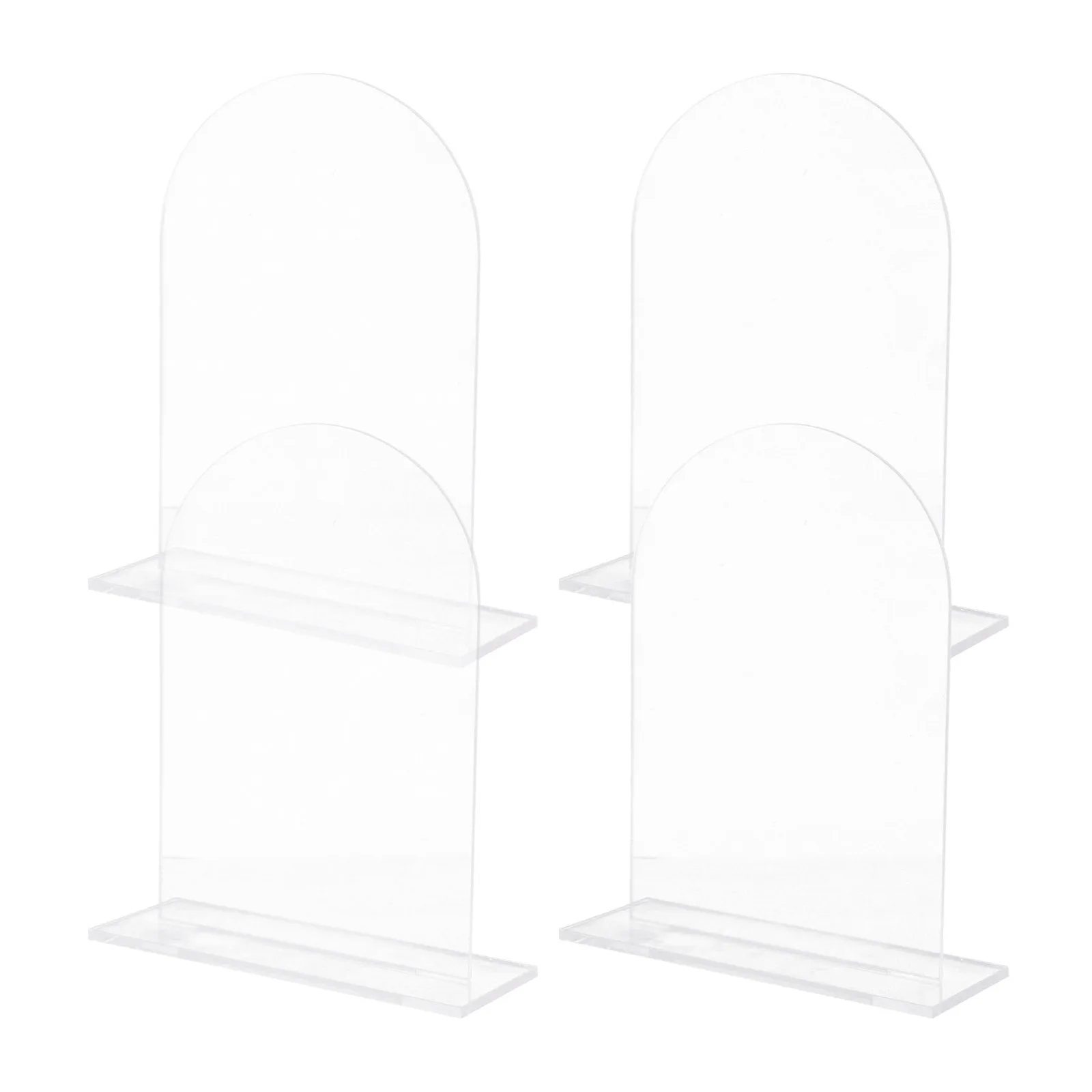 4Pcs Clear Arched Acrylic Table Number Signs Stands Wedding Table Place Card Holder DIY Display Acrylic Sign with Stand
4Pcs Clear Arched Acrylic Table Number Signs Stands Wedding Table Place Card Holder DIY Display Acrylic Sign with Stand