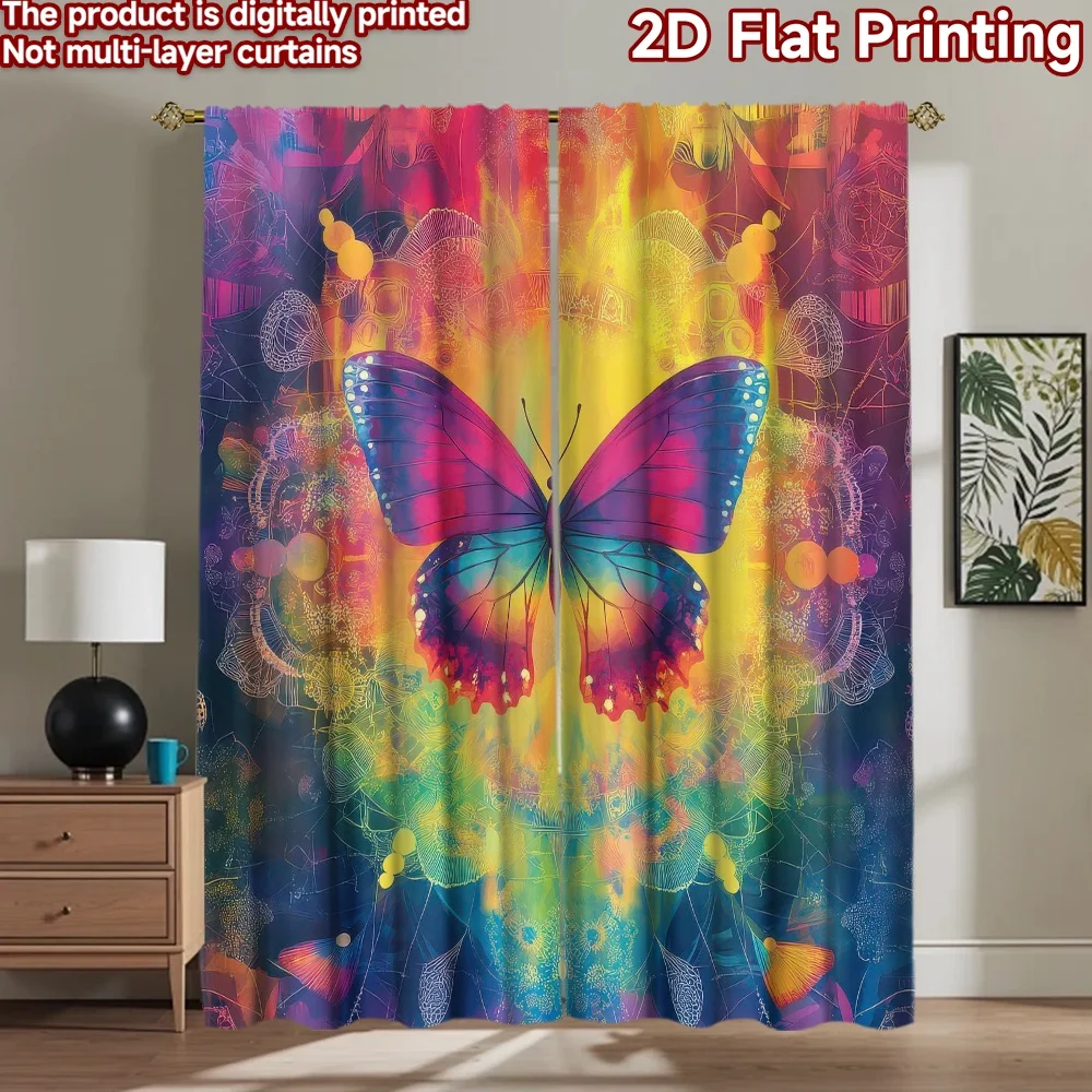 1pc 2D flat Photography Backdrop Background Banner Colorful Radiant Butterfly 100% Polyester Birthday Party for Holiday
1pc 2D flat Photography Backdrop Background Banner Colorful Radiant Butterfly 100% Polyester Birthday Party for Holiday