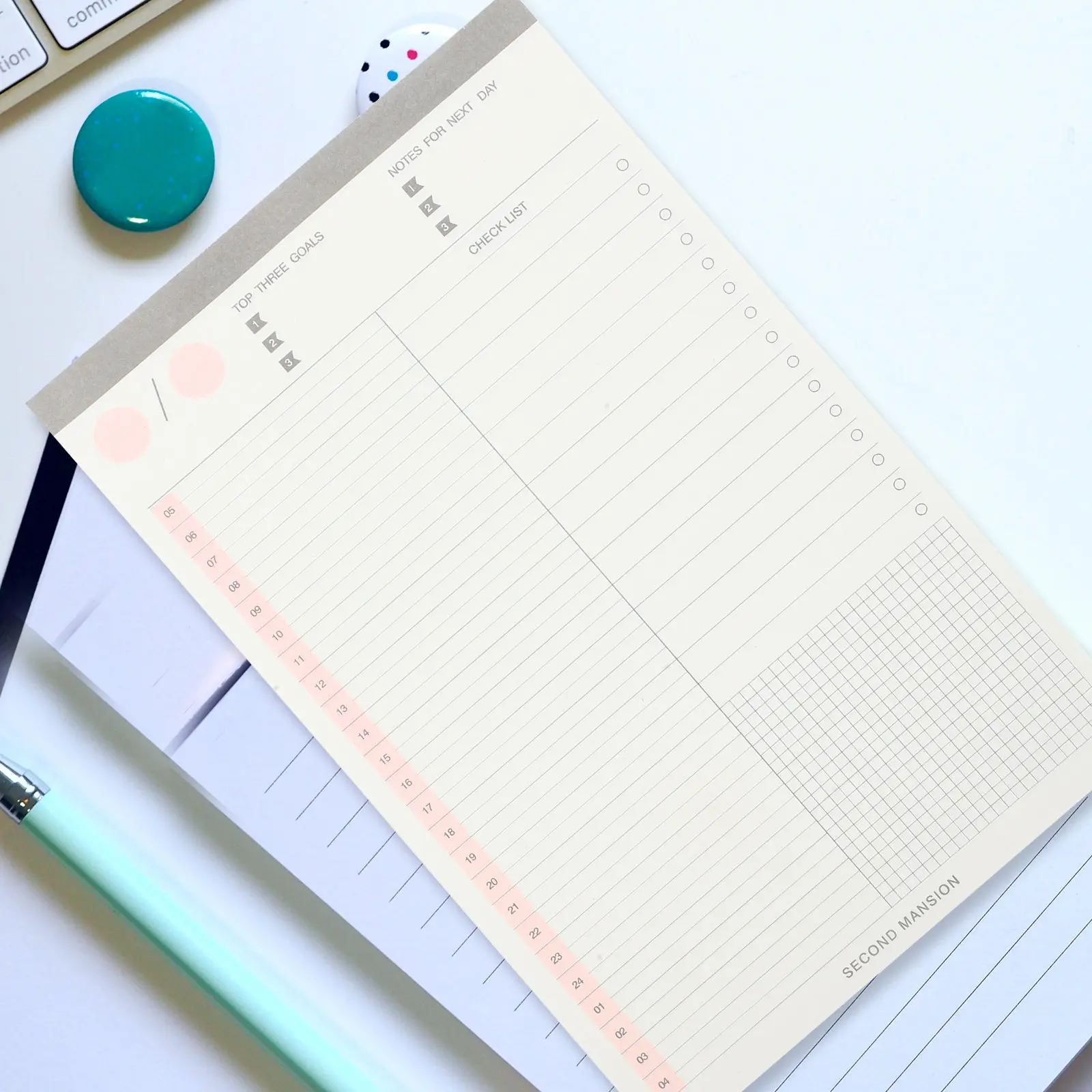 1 Book Fashionable Simple Design Planning Notepad Lightweight Tear Off Daily Planner Convenient Notepad for Household Office
1 Book Fashionable Simple Design Planning Notepad Lightweight Tear Off Daily Planner Convenient Notepad for Household Office