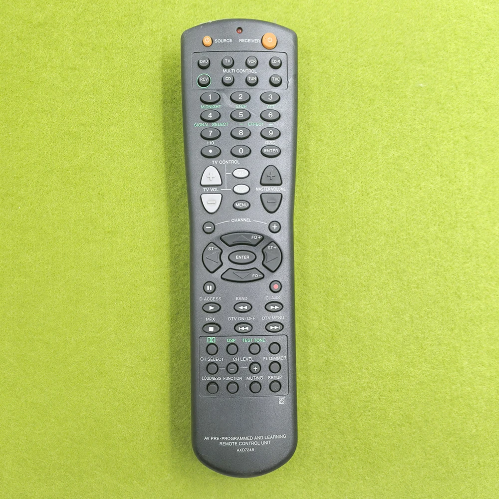 Б/У оригинальный пульт дистанционного управления AXD7248 для AV-ресивера Pioneer VSX-D509S VSX-D509 VSX-D508
Б/У оригинальный пульт дистанционного управления AXD7248 для AV-ресивера Pioneer VSX-D509S VSX-D509 VSX-D508