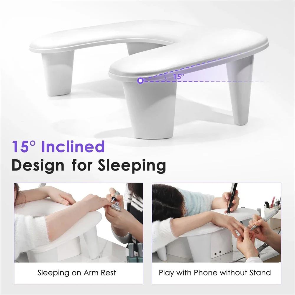 PU Slanting Nail Table Nail Hand Pillow Easy Installation Home Nail Salon Hand Nail Comfort Arm Rests
PU Slanting Nail Table Nail Hand Pillow Easy Installation Home Nail Salon Hand Nail Comfort Arm Rests