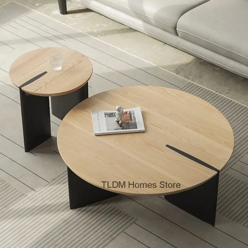 Nordic Solid Wood Coffee Tables Household Casual Side Table Minimalist Light Luxury Designer Round Coffee Table for Living Room
Nordic Solid Wood Coffee Tables Household Casual Side Table Minimalist Light Luxury Designer Round Coffee Table for Living Room