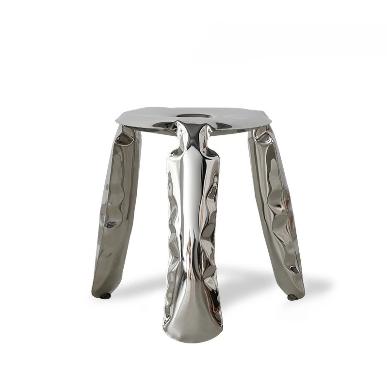 Household Stainless Steel Balloon Stool Three Legged Shoe Changing Stool Household Round Stool
Household Stainless Steel Balloon Stool Three Legged Shoe Changing Stool Household Round Stool