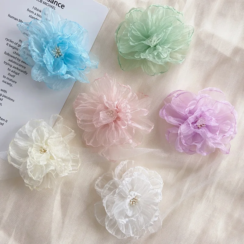 9cm Multi Color Organza Fabric Rose Artificial Flower Silk Flower Head For DIY Wedding Party Home Decorations
9cm Multi Color Organza Fabric Rose Artificial Flower Silk Flower Head For DIY Wedding Party Home Decorations