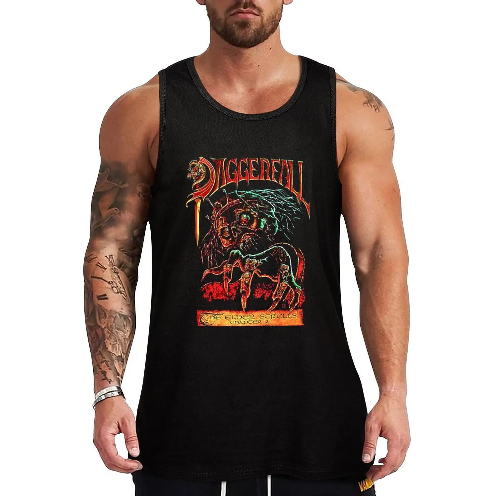 Official Merchandise of Daggerfall T-Shirt Tank Top Sports clothing Gym clothes gym wear men t-shirt for men
Official Merchandise of Daggerfall T-Shirt Tank Top Sports clothing Gym clothes gym wear men t-shirt for men