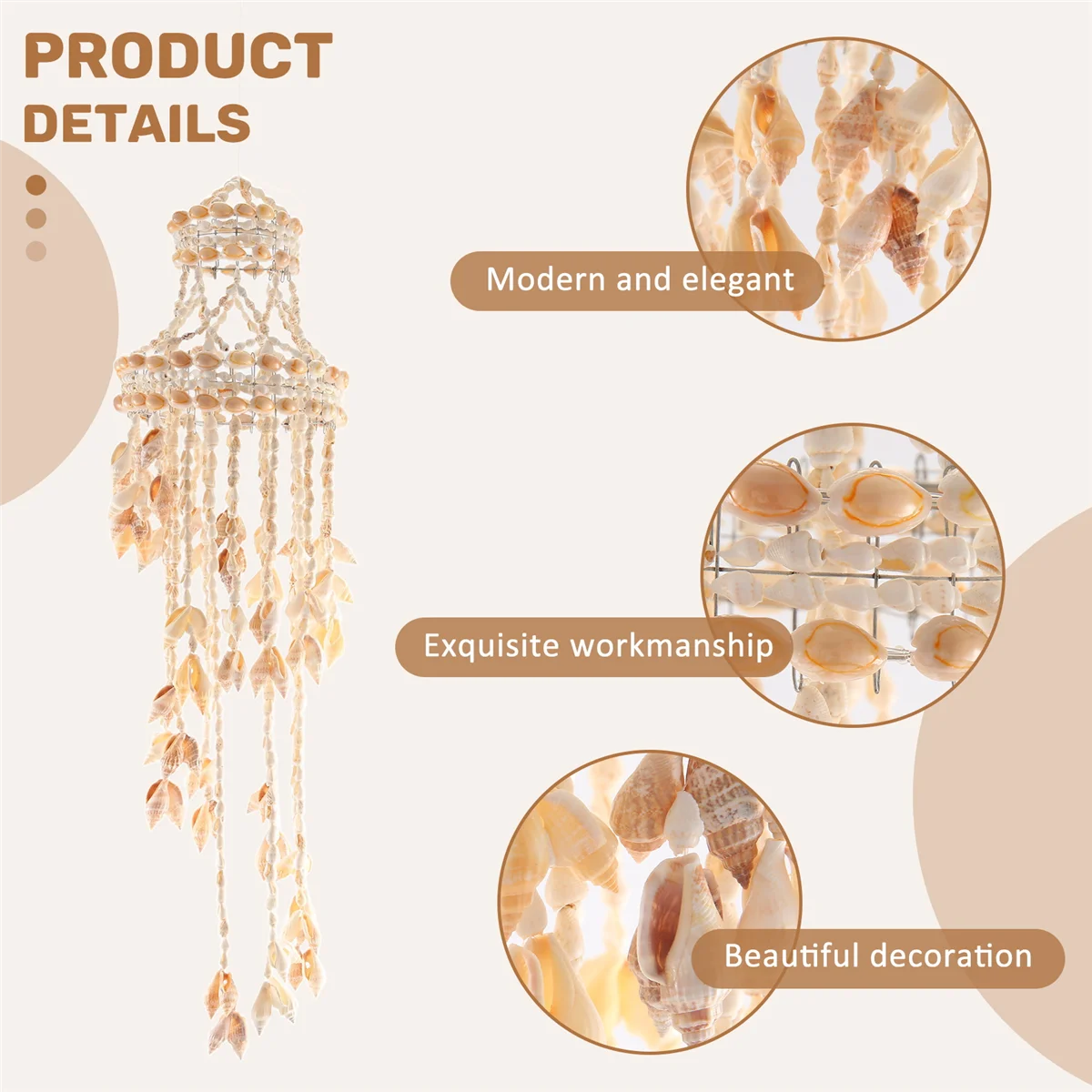 Pendant Conch Sea Shell Wind Chime Hanging Ornament Wall Decoration Hanging Pendant Stylish Hanging Ornament Hanging
Pendant Conch Sea Shell Wind Chime Hanging Ornament Wall Decoration Hanging Pendant Stylish Hanging Ornament Hanging