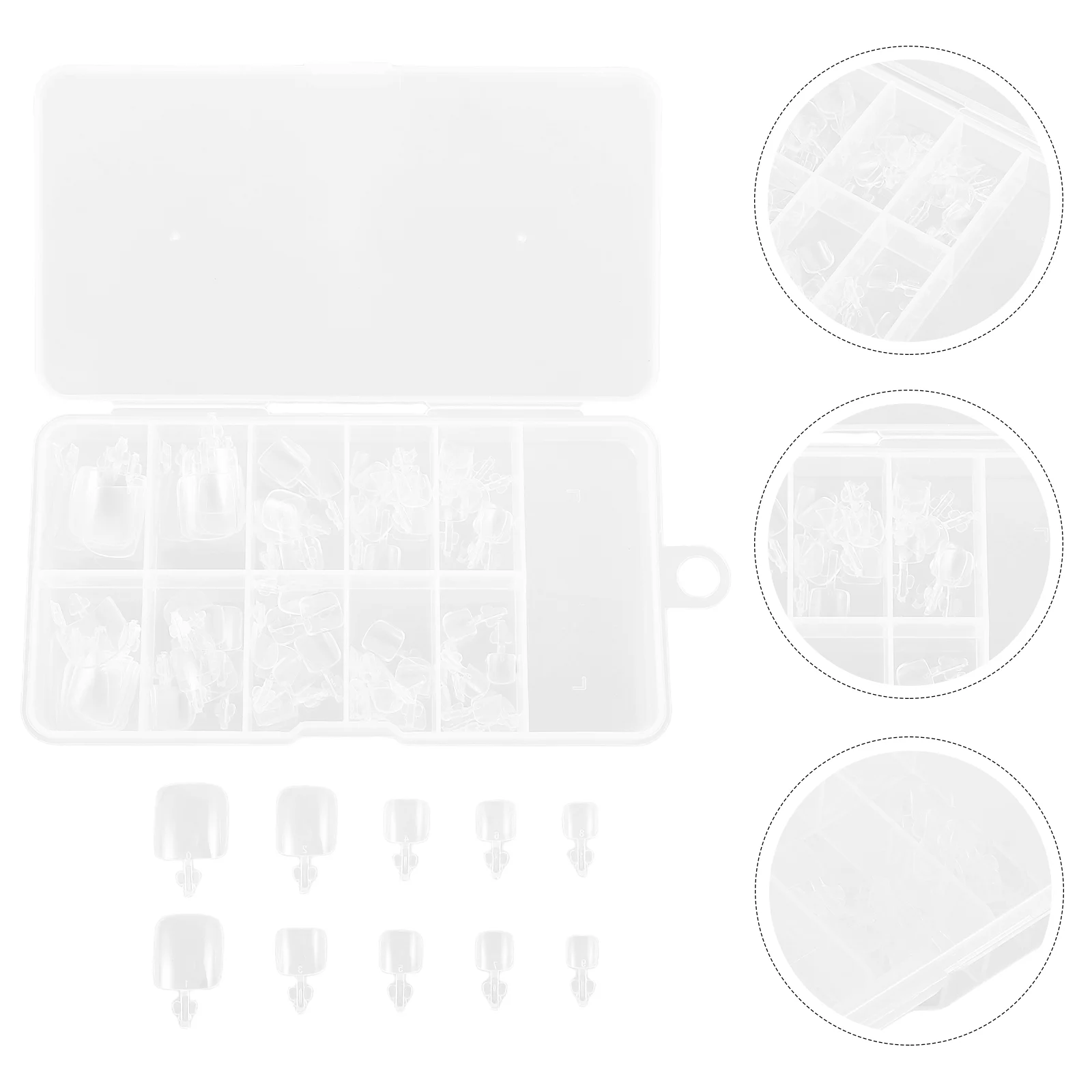 100 Pcs Armors for Feet Full Cover Tips Clear Toe Nail Gel Manicure Extensions Artificial Nails Plastic Foot
100 Pcs Armors for Feet Full Cover Tips Clear Toe Nail Gel Manicure Extensions Artificial Nails Plastic Foot
