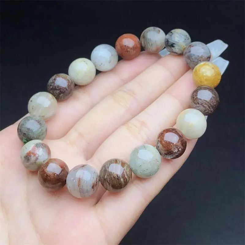 10MM Natural Yellow Fire Quartz Hematoid Bracelet Fashion Gemstone Crystal Jewelry Fashion Healing Holiday Gift 1PCS
10MM Natural Yellow Fire Quartz Hematoid Bracelet Fashion Gemstone Crystal Jewelry Fashion Healing Holiday Gift 1PCS