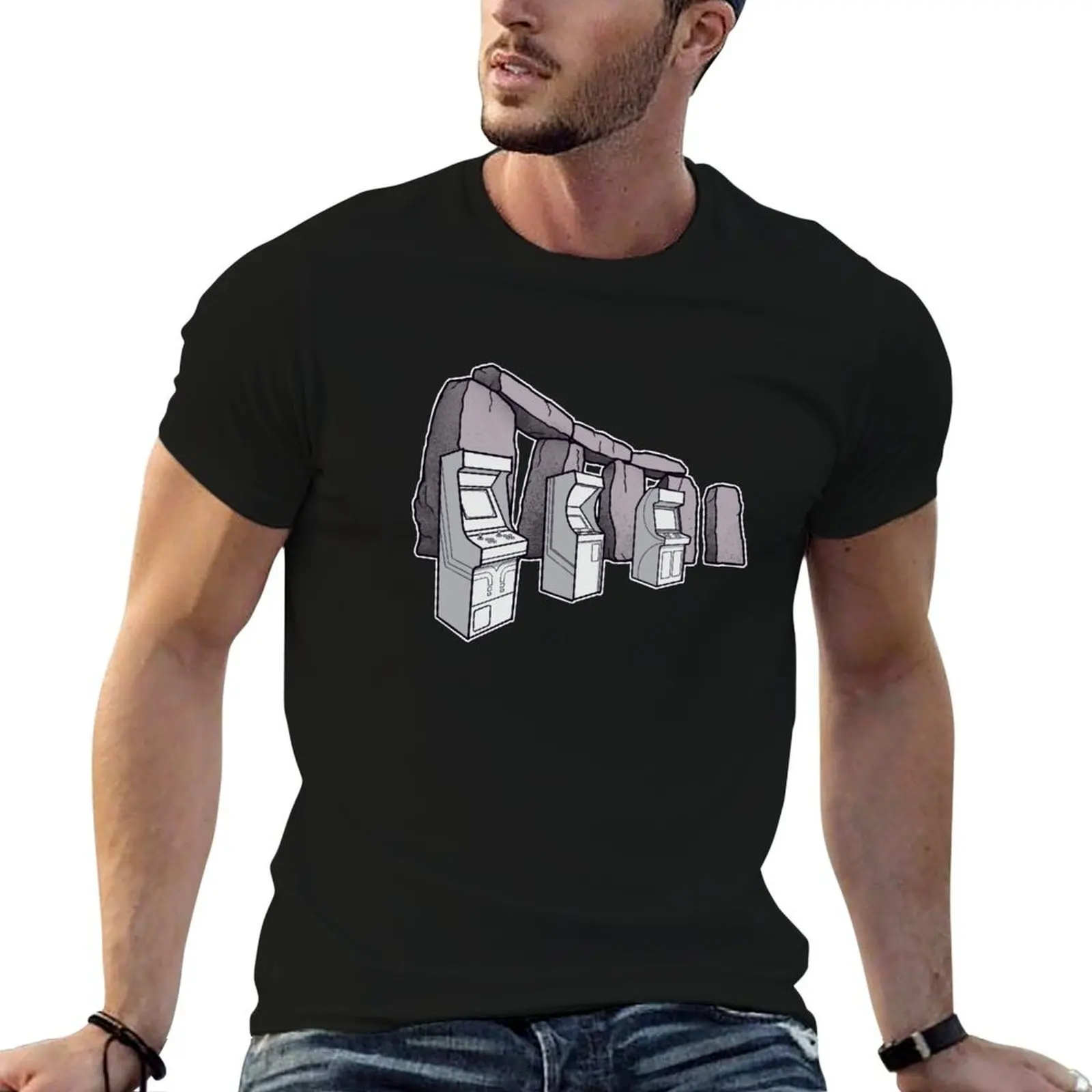 Arcade Henge T-Shirt t shirt custom print t shirt men 100% cotton luxury brand man graphic t shirt T-shirt
Arcade Henge T-Shirt t shirt custom print t shirt men 100% cotton luxury brand man graphic t shirt T-shirt