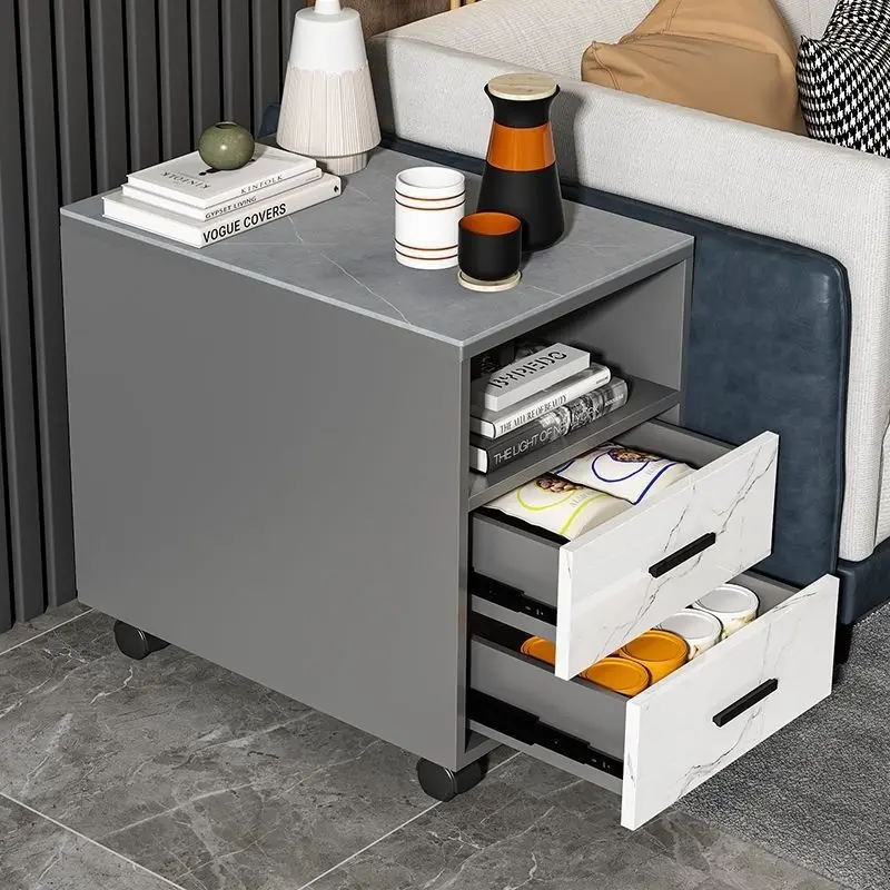 Light luxury rock slab simple corner sofa side living room movable coffee table side storage small tea table
Light luxury rock slab simple corner sofa side living room movable coffee table side storage small tea table