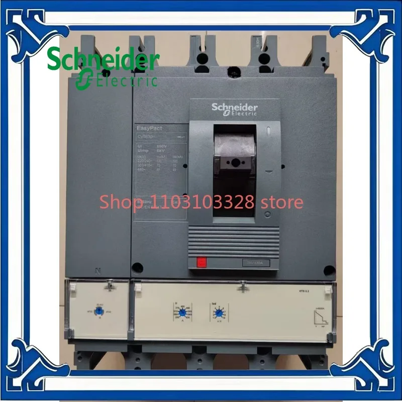 New Original CVS AC MCCB distribution protection circuit breaker, 4P Frame current 630A, 70kA, 600A 500A LV563328 LV563329
New Original CVS AC MCCB distribution protection circuit breaker, 4P Frame current 630A, 70kA, 600A 500A LV563328 LV563329