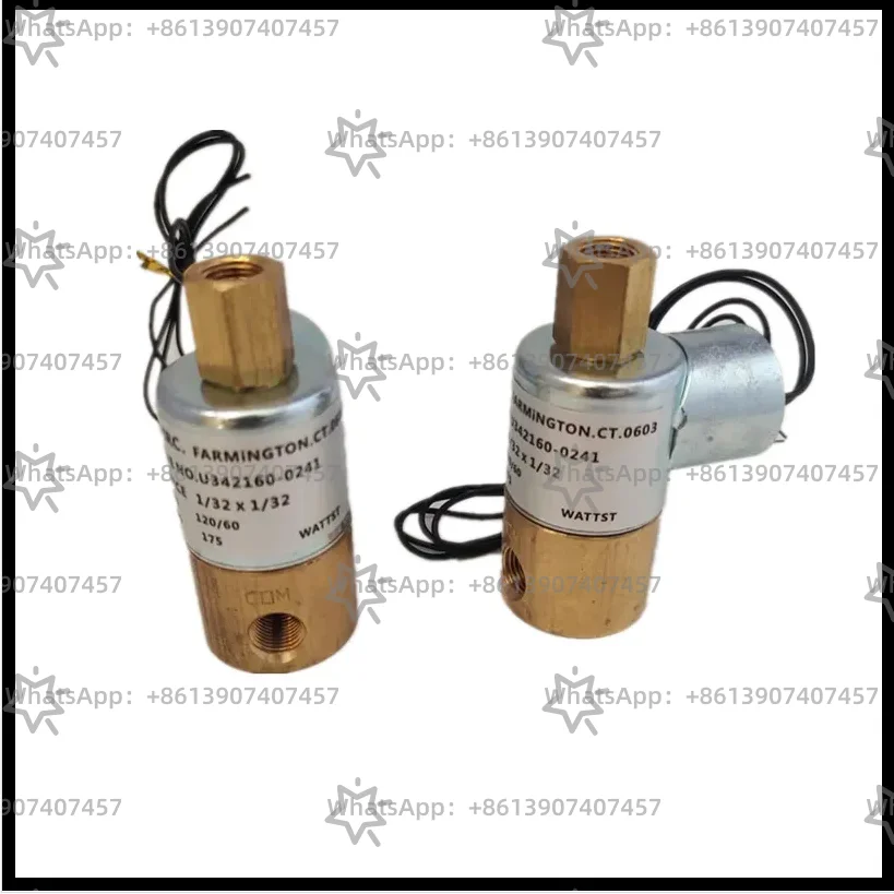 Regulating Solenoid Valve 39583943 Loading Solenoid Valve U342160-0241 Rand Air Compressor 3-way
Regulating Solenoid Valve 39583943 Loading Solenoid Valve U342160-0241 Rand Air Compressor 3-way