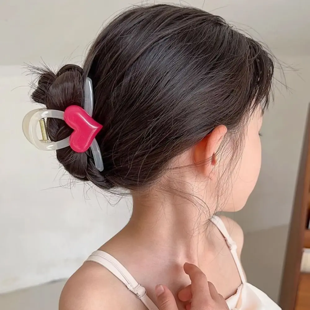 Hairgrip Love Hair Claw Korean Style Candy Color Mini Hair Claw Hair Accessories Headwear Acrylic Shark Clip
Hairgrip Love Hair Claw Korean Style Candy Color Mini Hair Claw Hair Accessories Headwear Acrylic Shark Clip