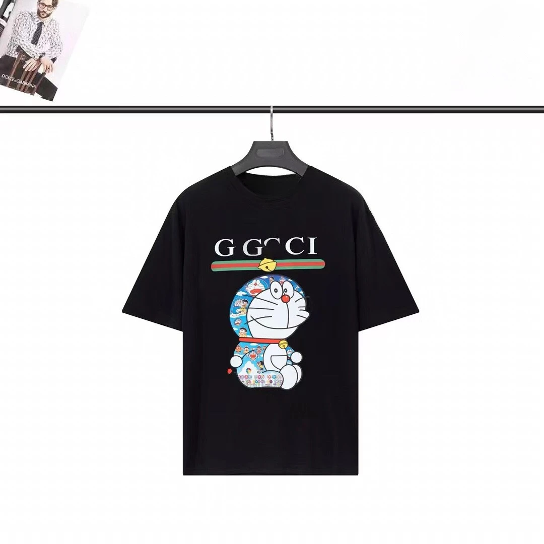 European Short Sleeved Summer Trendy Brand Printed T-shirt Letter Top Trendy Loose Short Sleeved T-shirt Couple's Style T
European Short Sleeved Summer Trendy Brand Printed T-shirt Letter Top Trendy Loose Short Sleeved T-shirt Couple's Style T