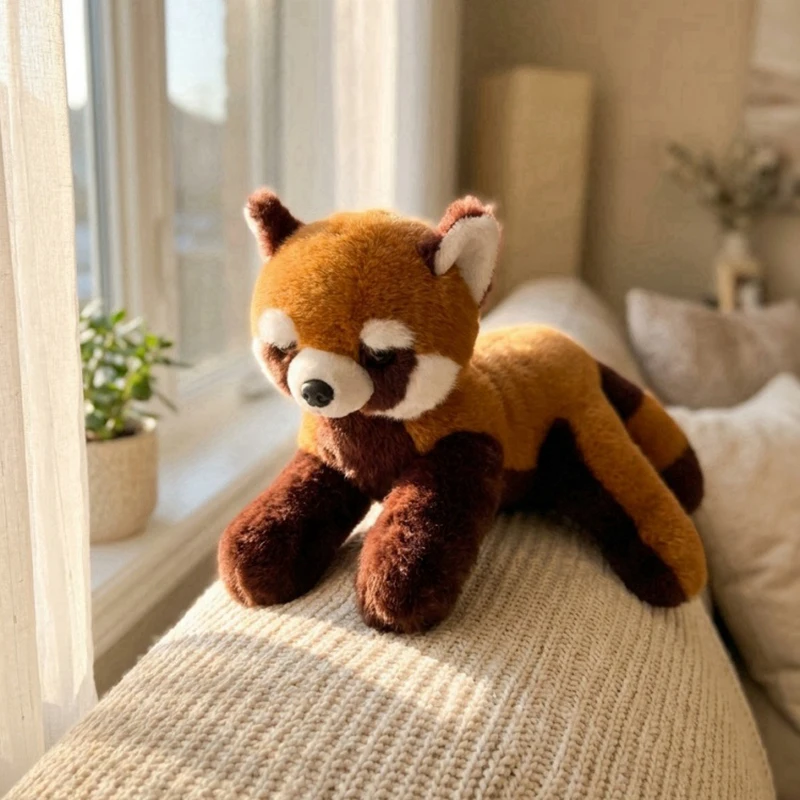 36/43cm Prone Position Red Panda Plush Toy Stuffed Realistic Red Panda Doll Kid Toys Christmas Birthday Gifts For Boy And Girl
36/43cm Prone Position Red Panda Plush Toy Stuffed Realistic Red Panda Doll Kid Toys Christmas Birthday Gifts For Boy And Girl