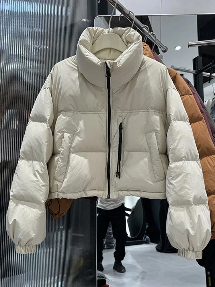 Women's Thiened ort down Cotton Jaet Winter Faion Versatile Small Size Coat Korean Sle Loose Fit Zipper Closure
Women's Thiened ort down Cotton Jaet Winter Faion Versatile Small Size Coat Korean Sle Loose Fit Zipper Closure