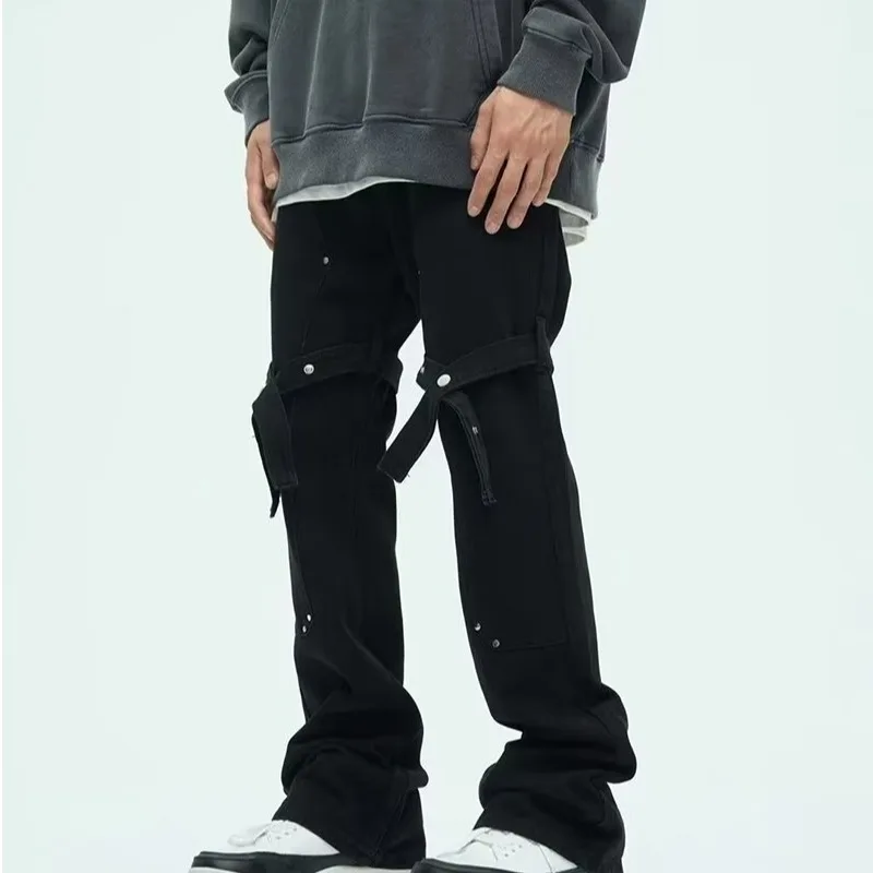 Мужские джинсы больших размеров, прямые модные брендовые уличные брюки, осень-зима, большие 300-мешочки, функциональные брюки для пар, толстые функциональные брюки
Мужские джинсы больших размеров, прямые модные брендовые уличные брюки, осень-зима, большие 300-мешочки, функциональные брюки для пар, толстые функциональные брюки