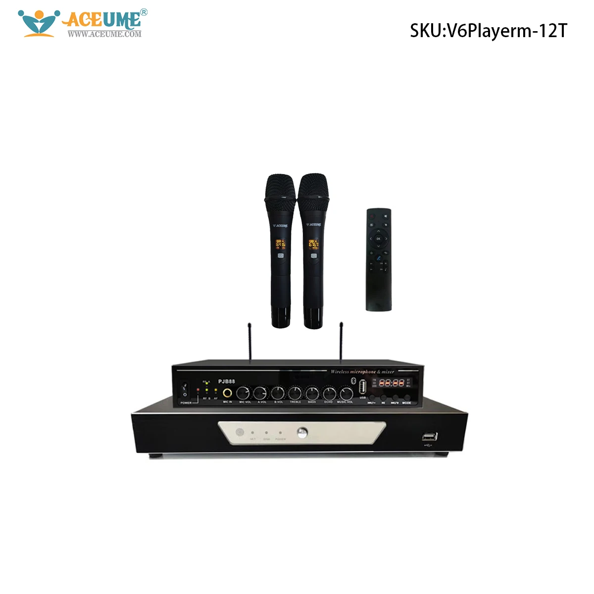 V6 Player PJB88 Караоке-плеер на 12 ТБ, музыкальный автомат, поддержка 4K TV, Whatch TV, беспроводной микрофон, бесплатная загрузка облаков
V6 Player PJB88 Караоке-плеер на 12 ТБ, музыкальный автомат, поддержка 4K TV, Whatch TV, беспроводной микрофон, бесплатная загрузка облаков