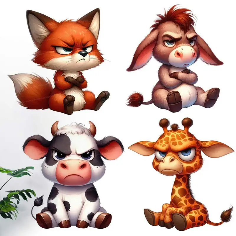 Grumpy Animals Wall Sticker Living Room Bedroom Sticker Kitchen Refrigerator Home Decoration Funny Decal S252
Grumpy Animals Wall Sticker Living Room Bedroom Sticker Kitchen Refrigerator Home Decoration Funny Decal S252