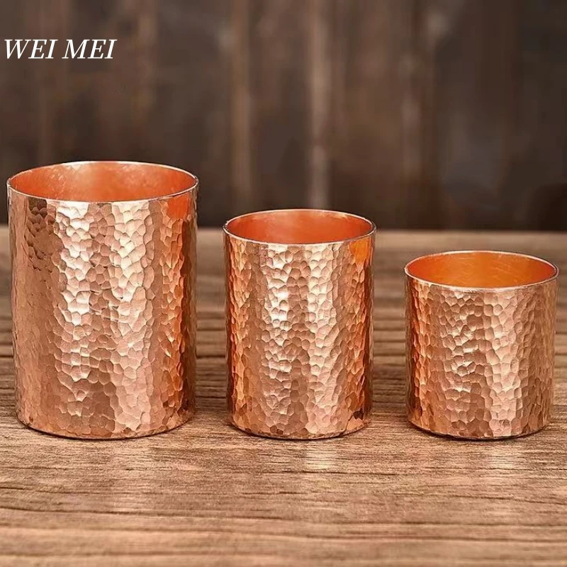 Multiple Sizes Vintage Pure Copper Breakfast Coffee Cup,Outdoor Water Mug,Handcrafted Hammer Texture Home Tea Cup Tableware
Multiple Sizes Vintage Pure Copper Breakfast Coffee Cup,Outdoor Water Mug,Handcrafted Hammer Texture Home Tea Cup Tableware