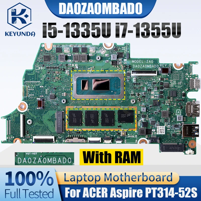 Материнская плата для ноутбука ACER Aspire PT314-52S DA0ZA0MBAD0 i5-1335U i7-1355U с ОЗУ NBKHK11006 NBKHK11005, материнская плата для ноутбука
Материнская плата для ноутбука ACER Aspire PT314-52S DA0ZA0MBAD0 i5-1335U i7-1355U с ОЗУ NBKHK11006 NBKHK11005, материнская плата для ноутбука