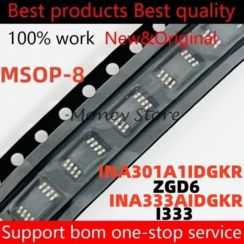 (10pcs)INA301A1IDGKR INA301A1IDGKT ZGD6 INA333AIDGKR INA333 I333 MSOP-8
(10pcs)INA301A1IDGKR INA301A1IDGKT ZGD6 INA333AIDGKR INA333 I333 MSOP-8