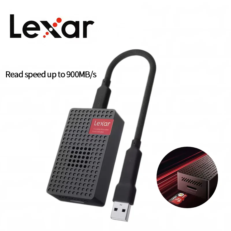 Lexar TF Card Micro TF SD Express Dedicated Card Reader USB3.2 Type-C Switch2 Memory Card Reader RW540 Read Speed Up To 900MB/s
Lexar TF Card Micro TF SD Express Dedicated Card Reader USB3.2 Type-C Switch2 Memory Card Reader RW540 Read Speed Up To 900MB/s